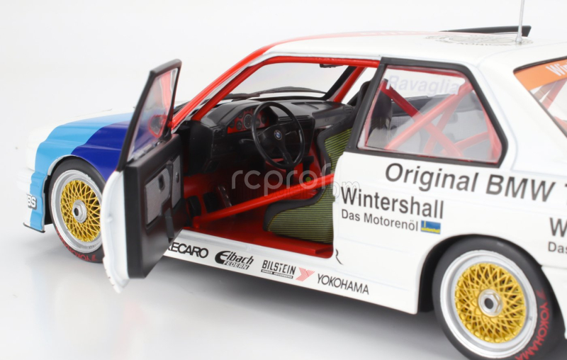 Werk83 BMW 3-series M3 (e30) Team Schnitzer Warsteiner N 15 Winner Dtm Season 1989 Roberto Ravaglia 1:18 Bílá Červená Modrá