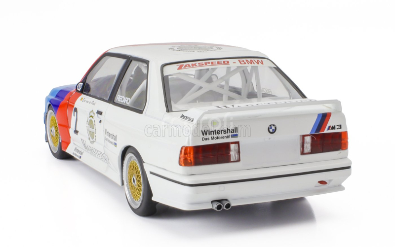 Werk83 BMW 3-series M3 (e30) Team Zakspeed Bmw N 2 Champion Dtm Season 1987 Eric Van De Poele 1:18 Bílá Modrá Červená