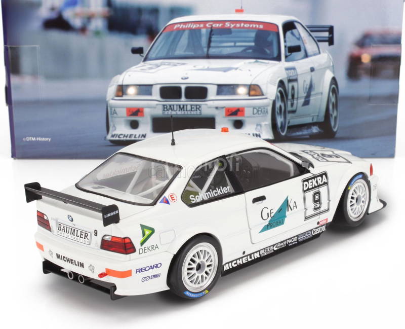 Werk83 BMW 3-series M3 (e36) Coupe Team Linder N 9 Dtm Season 1994 Frank Schmickler 1:18 Bílá