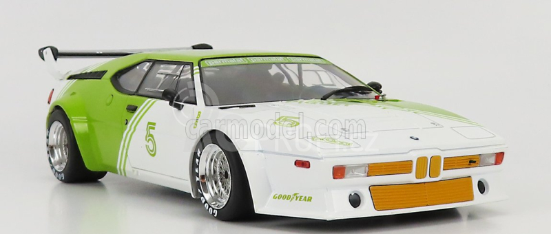 Werk83 BMW M1 (e26) Bs Fabrications N 5 Procar Series 1980 N.piquet 1:18 Bílá Zelená