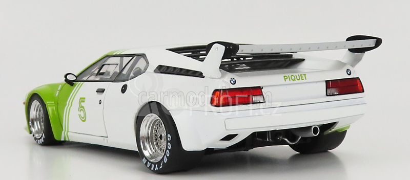Werk83 BMW M1 (e26) Bs Fabrications N 5 Procar Series 1980 N.piquet 1:18 Bílá Zelená