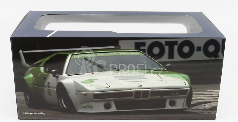 Werk83 BMW M1 (e26) Bs Fabrications N 5 Procar Series 1980 N.piquet 1:18 Bílá Zelená