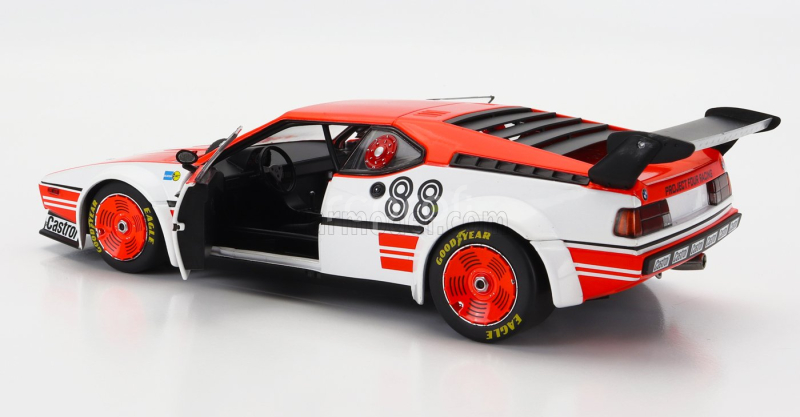 Werk83 BMW M1 (e26) Team Gs N 88 Procar Series 1980 John Watson - With Decals 1:18 Bílá Červená