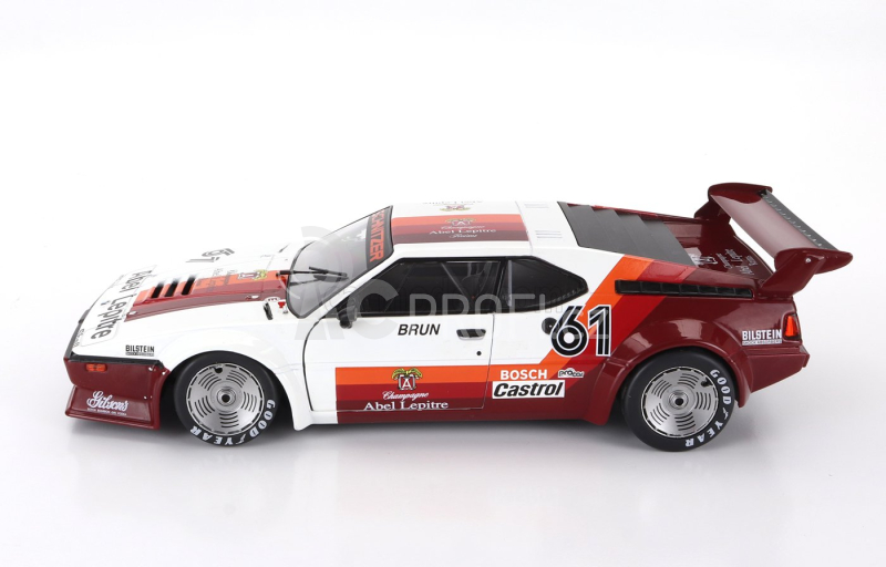 Werk83 BMW M1 M88 3.5l N 61 Procar Series Monaco Race 1980 Walter Brun 1:18 Červená Bílá