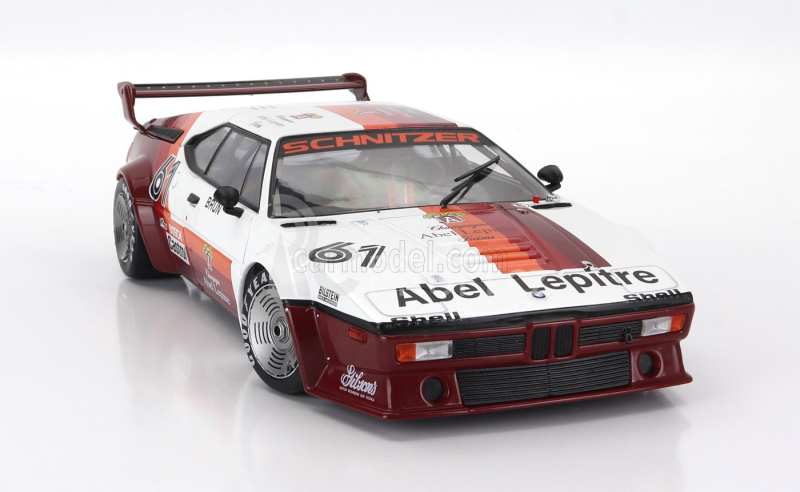 Werk83 BMW M1 M88 3.5l N 61 Procar Series Monaco Race 1980 Walter Brun 1:18 Červená Bílá