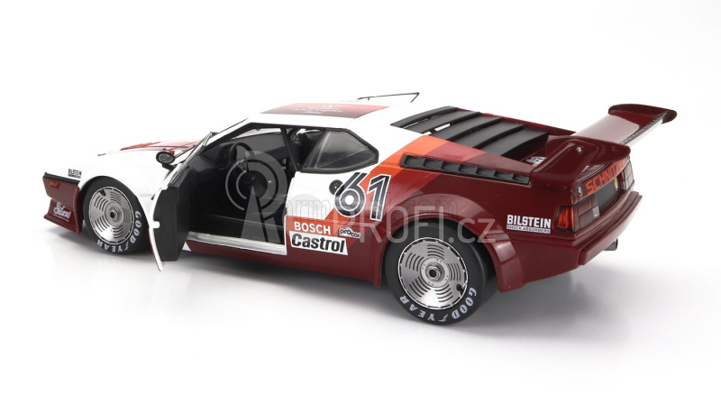 Werk83 BMW M1 M88 3.5l N 61 Procar Series Monaco Race 1980 Walter Brun 1:18 Červená Bílá