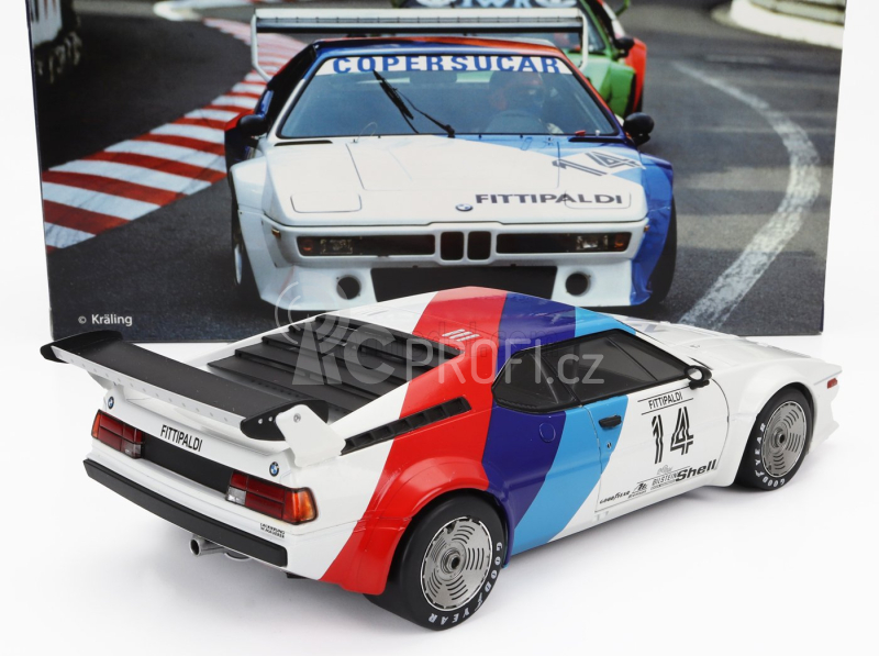 Werk83 BMW M1 M88 3.5l Team Bmw Motorsport N 14 Procar Series 1979 Emerson Fittipaldi 1:18 Bílá Modrá Červená