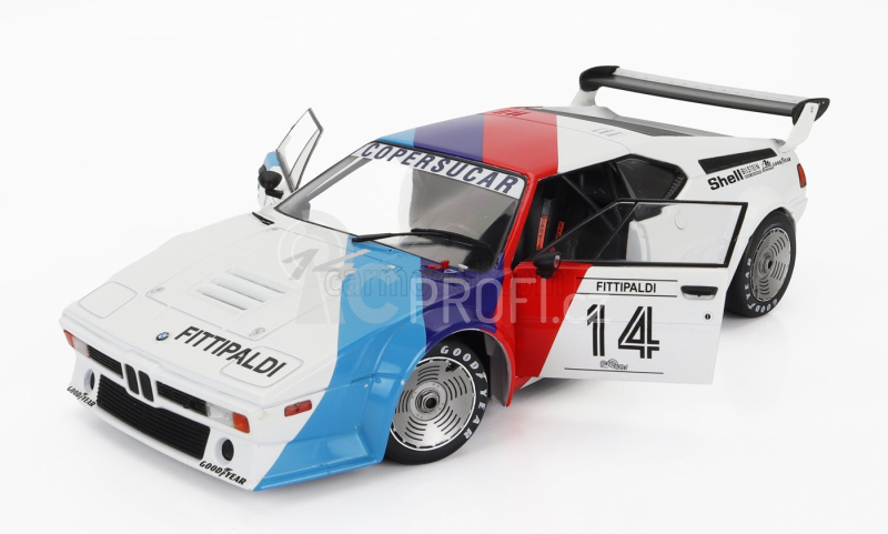 Werk83 BMW M1 M88 3.5l Team Bmw Motorsport N 14 Procar Series 1979 Emerson Fittipaldi 1:18 Bílá Modrá Červená