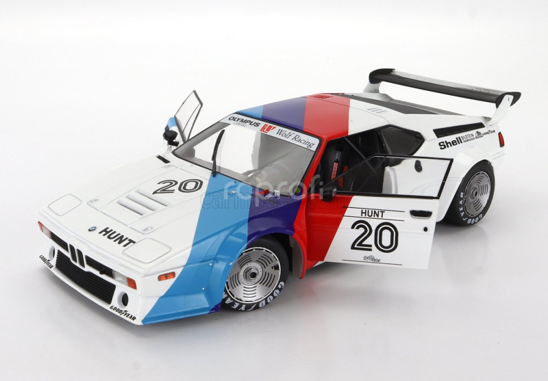 Werk83 BMW M1 M88 3.5l Team Bmw Motorsport N 20 Procar Series 1979 James Hunt 1:18 Bílá Modrá Červená