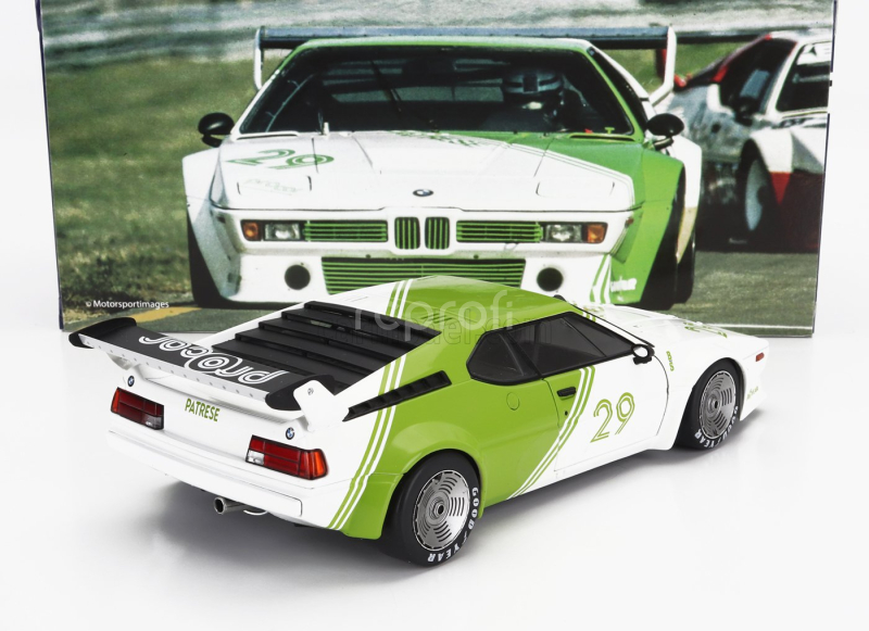 Werk83 BMW M1 M88 3.5l Team Bmw Motorsport N 29 Procar Series Imola Italy 1980 Riccardo Patrese 1:18 Bílá Zelená
