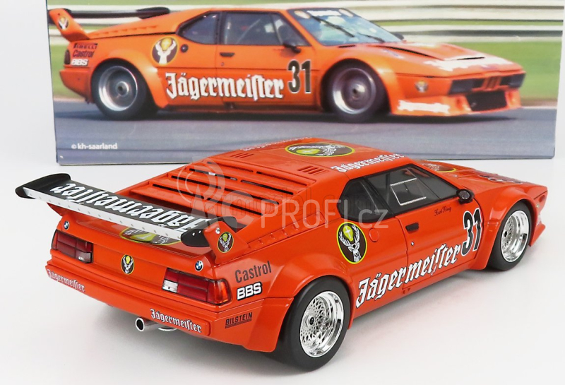 Werk83 BMW M1 Procar (e26) Team Jagermeister N 31 Drt Nurburgring 1982 Kurt Konig 1:18 Orange