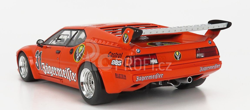 Werk83 BMW M1 Procar (e26) Team Jagermeister N 31 Drt Nurburgring 1982 Kurt Konig 1:18 Orange