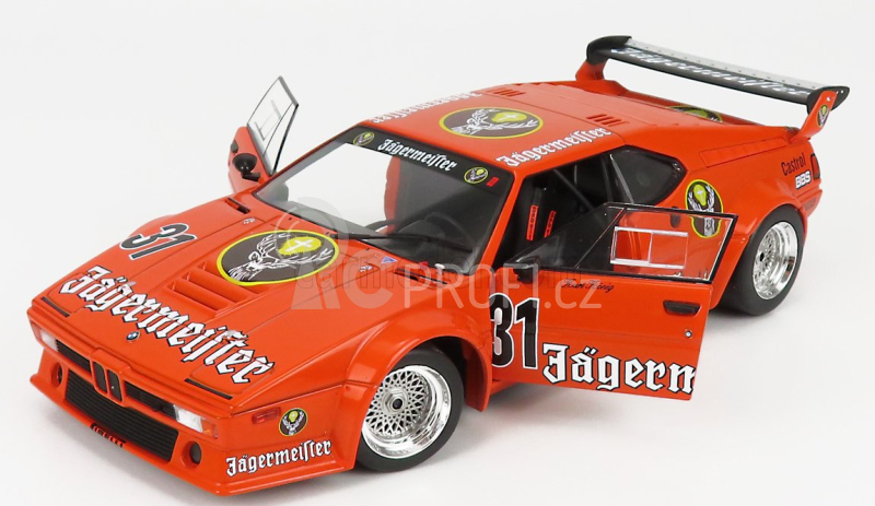 Werk83 BMW M1 Procar (e26) Team Jagermeister N 31 Drt Nurburgring 1982 Kurt Konig 1:18 Orange