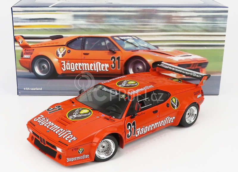 Werk83 BMW M1 Procar (e26) Team Jagermeister N 31 Drt Nurburgring 1982 Kurt Konig 1:18 Orange