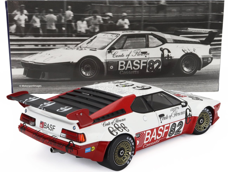 Werk83 BMW M1 Procar N 82 Procar Series 1980 Johnny Cecotto 1:18 Červená Bílá