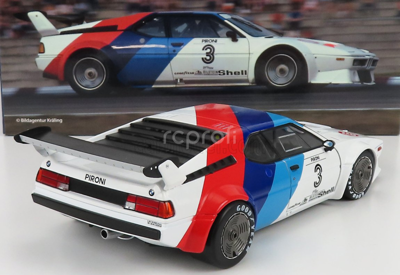 Werk83 BMW M1 Procar Team Bmw Motorsport N 3 Procar Series Hockenheim 1979 D.pironi 1:18 Bílá Červená Modrá