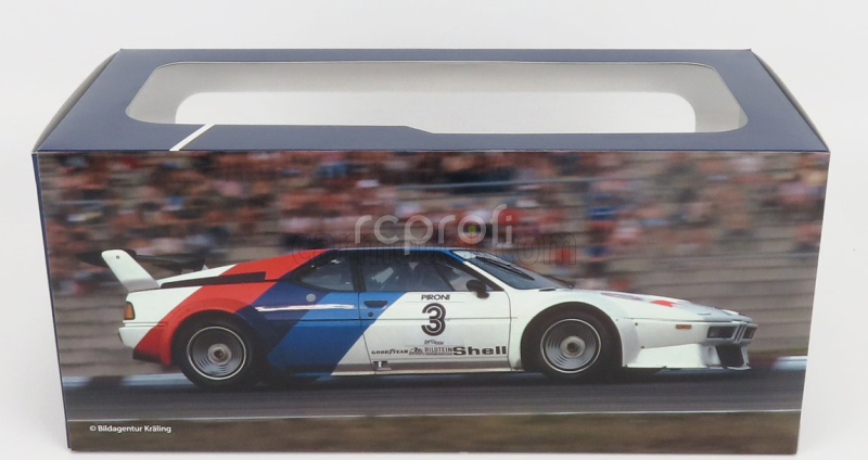 Werk83 BMW M1 Procar Team Bmw Motorsport N 3 Procar Series Hockenheim 1979 D.pironi 1:18 Bílá Červená Modrá