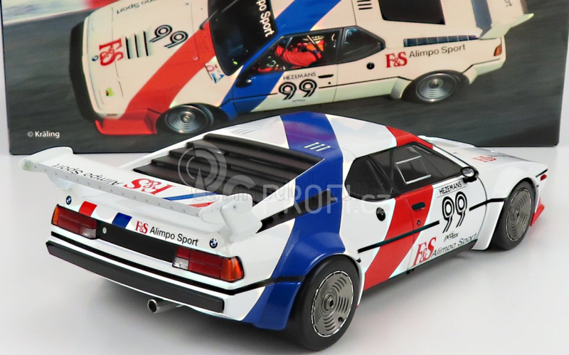 Werk83 BMW M1 Procar Team Bmw Motorsport N 99 Bmw M1 Procar Series 1979 Toine Hezemans 1:18 Bílá Červená Modrá