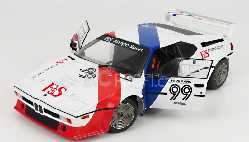 Werk83 BMW M1 Procar Team Bmw Motorsport N 99 Bmw M1 Procar Series 1979 Toine Hezemans 1:18 Bílá Červená Modrá
