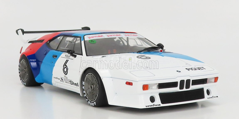 Werk83 BMW M1 Werksdesign N 6 Procar Series 1979 Nelson Piquet 1:18 Bílá Modrá Červená