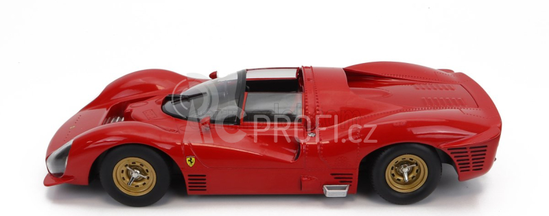 Werk83 Ferrari 330 P3 4.0l V12 Spider Plain Body Version Open Roof 1966 1:18 Red