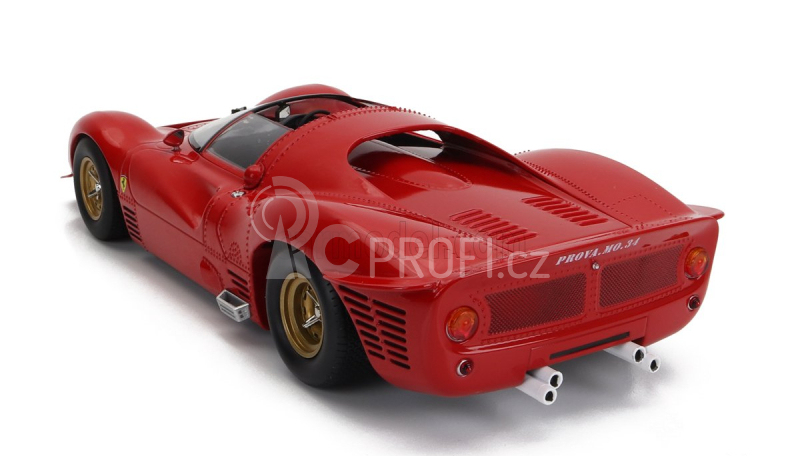 Werk83 Ferrari 330 P3 4.0l V12 Spider Plain Body Version Open Roof 1966 1:18 Red
