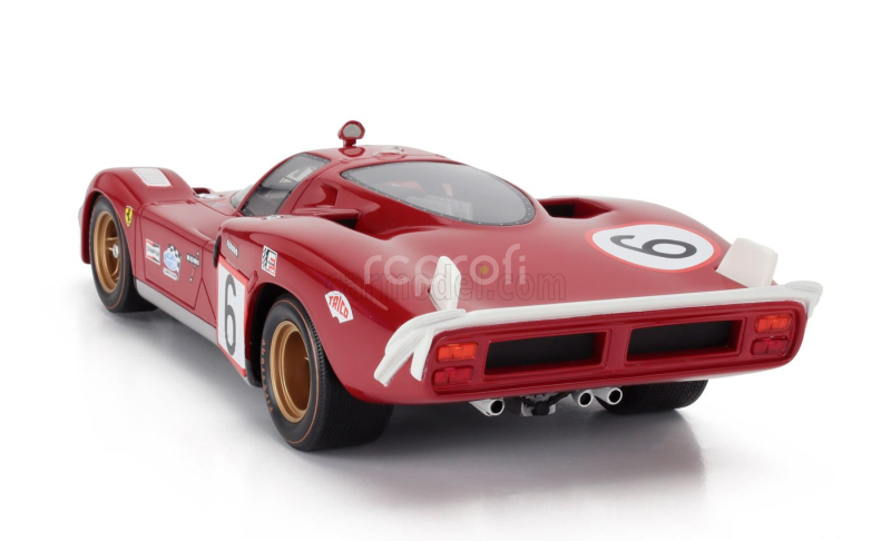 Werk83 Ferrari 512s 5.0l V12 Long Tail Team Sefac Spa Ferrari N 6 24h Le Mans 1970 Ignazio Giunti - Nino Vaccarella 1:18 Red