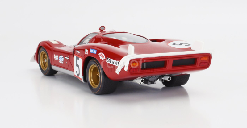 Werk83 Ferrari 512s 5.0l V12 Team Sefac Spa Ferrari N 5 24h Le Mans 1970 Jacky Ickx - Peter Schetty 1:18 Red