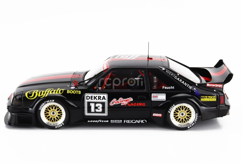 Werk83 Ford usa Mustang 5.0 N 13 Dtm Season 1993 Jurgen Feucht 1:18 Černá Červená