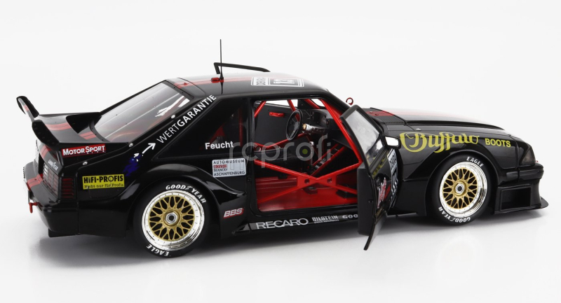 Werk83 Ford usa Mustang 5.0 N 13 Dtm Season 1993 Jurgen Feucht 1:18 Černá Červená