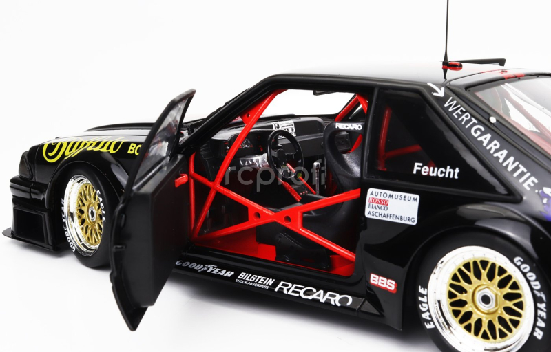 Werk83 Ford usa Mustang 5.0 N 13 Dtm Season 1993 Jurgen Feucht 1:18 Černá Červená
