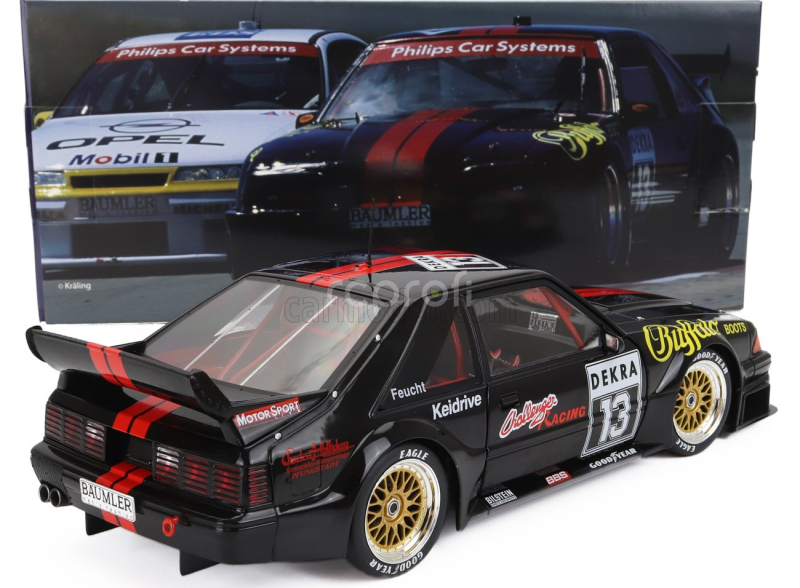 Werk83 Ford usa Mustang 5.0 N 13 Dtm Season 1994 Jurgen Feucht 1:18 Černá Červená