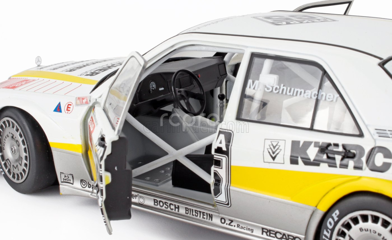 Werk83 Mercedes benz 190e Evo2 Team Amg N 65 Dtm Season 1990 Michael Schumacher 1:18 Bílá Šedá