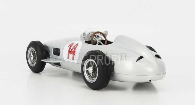 Werk83 Mercedes benz F1  W196 N 14 2nd Belgium Gp 1955 Stirling Moss 1:18 Silver