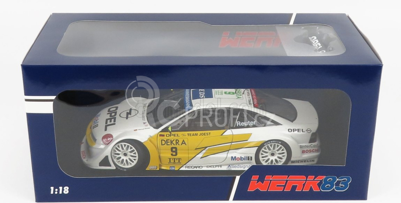 Werk83 Opel Calibra V6 4x4 Team Joest N 9 Dtm Itc 1995 M.reuter 1:18 Bílá Žlutá