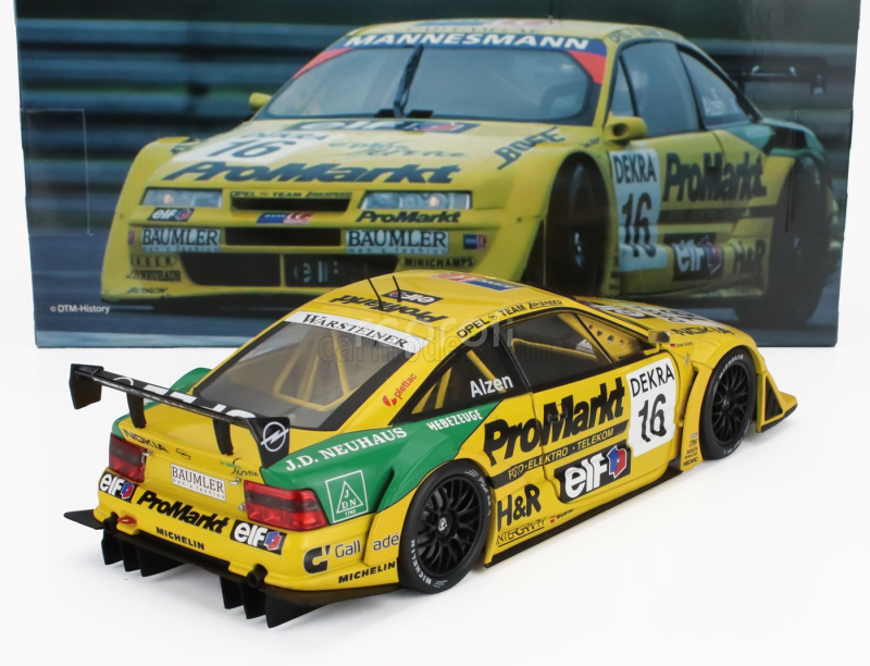 Werk83 Opel Calibra V6 4x4 Team Opel Zakspeed N 16 Itc Season 1996 Uwe Alzen 1:18 Žlutá Zelená