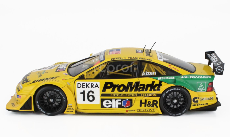 Werk83 Opel Calibra V6 4x4 Team Opel Zakspeed N 16 Itc Season 1996 Uwe Alzen 1:18 Žlutá Zelená