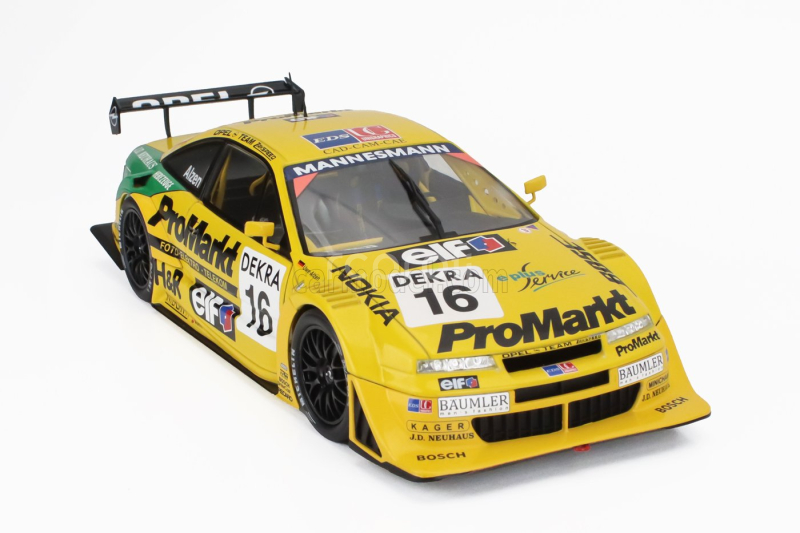 Werk83 Opel Calibra V6 4x4 Team Opel Zakspeed N 16 Itc Season 1996 Uwe Alzen 1:18 Žlutá Zelená