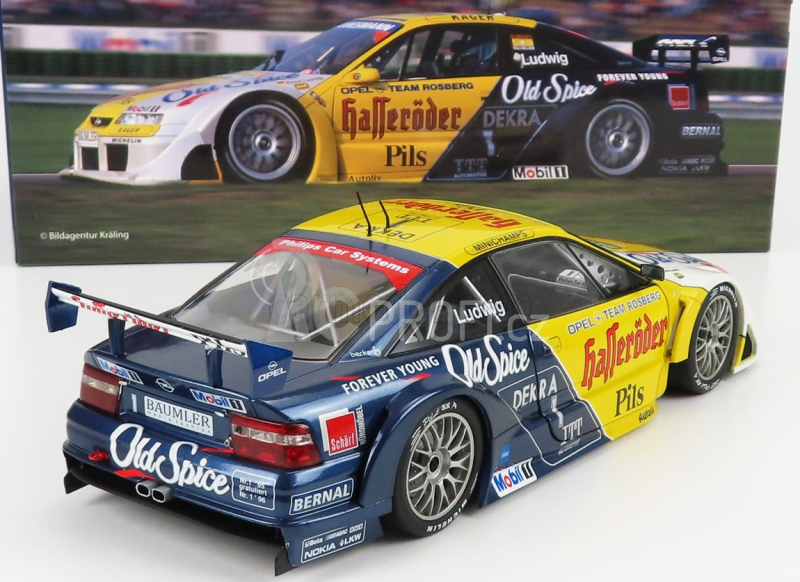 Werk83 Opel Calibra V6 4x4 Team Rosberg N 1 Winner Race 1+2 Hockenheim Dtm Itc 1995 Klaus Ludwig 1:18 Žlutá Modrá Bílá