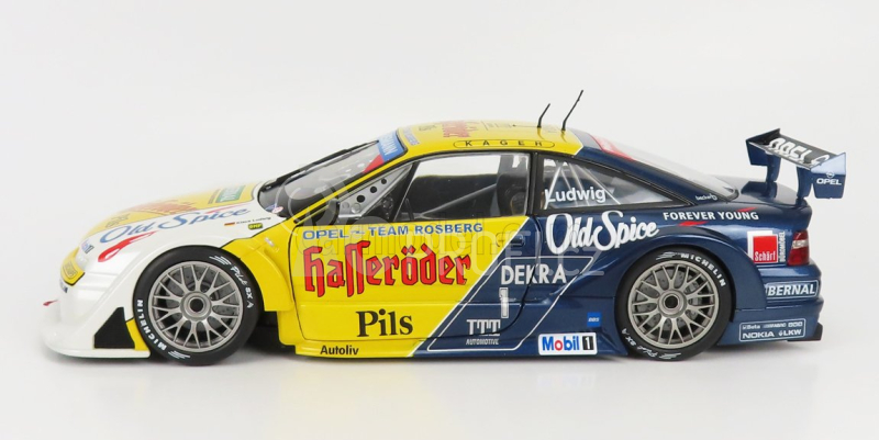 Werk83 Opel Calibra V6 4x4 Team Rosberg N 1 Winner Race 1+2 Hockenheim Dtm Itc 1995 Klaus Ludwig 1:18 Žlutá Modrá Bílá