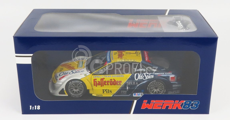 Werk83 Opel Calibra V6 4x4 Team Rosberg N 1 Winner Race 1+2 Hockenheim Dtm Itc 1995 Klaus Ludwig 1:18 Žlutá Modrá Bílá