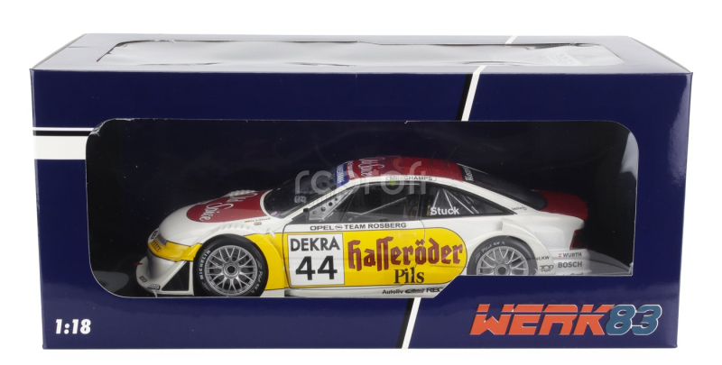Werk83 Opel Calibra V6 4x4 Team Rosberg N 44 Itc Season 1996 Hans Joachim Stuck 1:18 Bílá Žlutá Červená