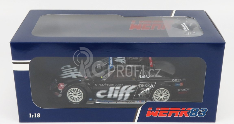 Werk83 Opel Calibra V6 Cliff Team Joest N 20 Dtm Itc 1995 J.j.lehto 1:18 Black