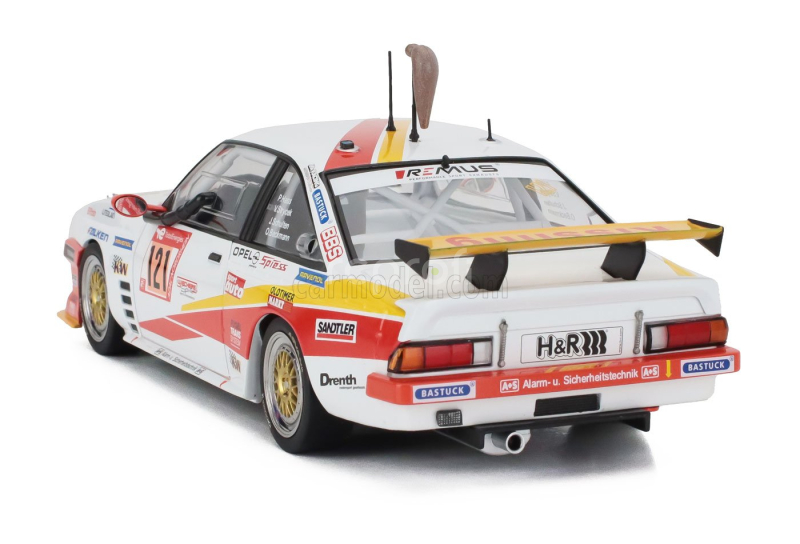 Werk83 Opel Manta Gt Team Automobilclub Von Deutschland N 121 24h Nurburgring 2023 Hans-olaf Beckmann - Peter Hass - Jurgen Schulten - Volker Strycek 1:18 Bílá Oranžová Žlutá
