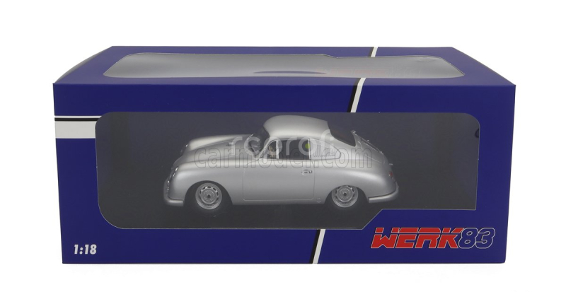 Werk83 Porsche 356 Sl Coupe Plain Body Version 1951 1:18 Silver