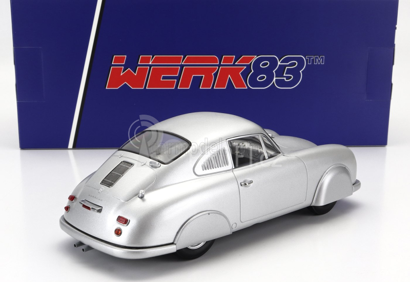 Werk83 Porsche 356 Sl Coupe Plain Body Version 1951 1:18 Silver