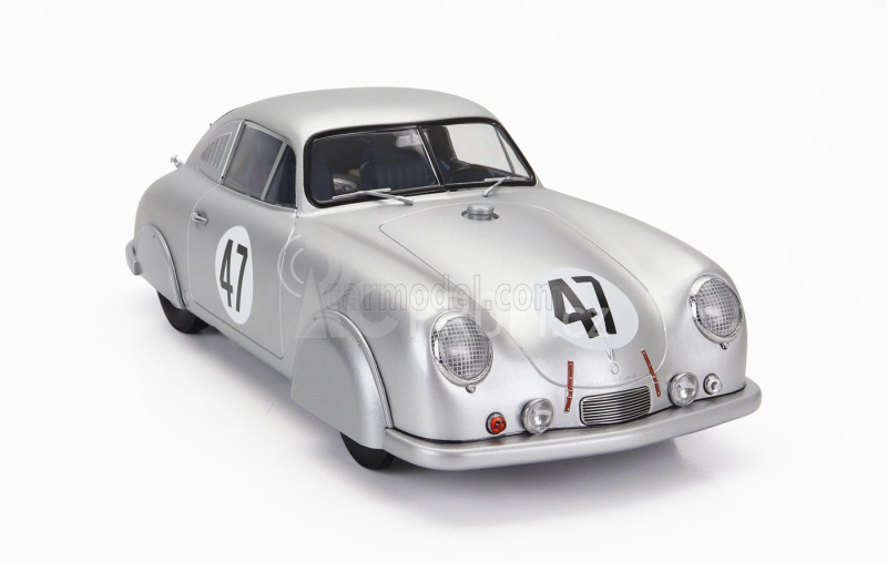Werk83 Porsche 356 Sl Coupe Team Porsche K.g. N 47 24h Le Mans 1951 Rudolf Sauerwein - Robert Brunet 1:18 Silver