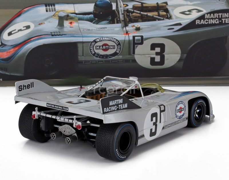 Werk83 Porsche 908/03 N 3 Winner 1000km Nurburgring 1971 Leford Larrousse 1:18 Silver