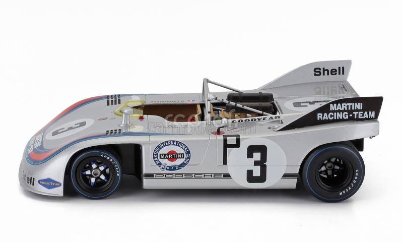 Werk83 Porsche 908/03 N 3 Winner 1000km Nurburgring 1971 Leford Larrousse 1:18 Silver