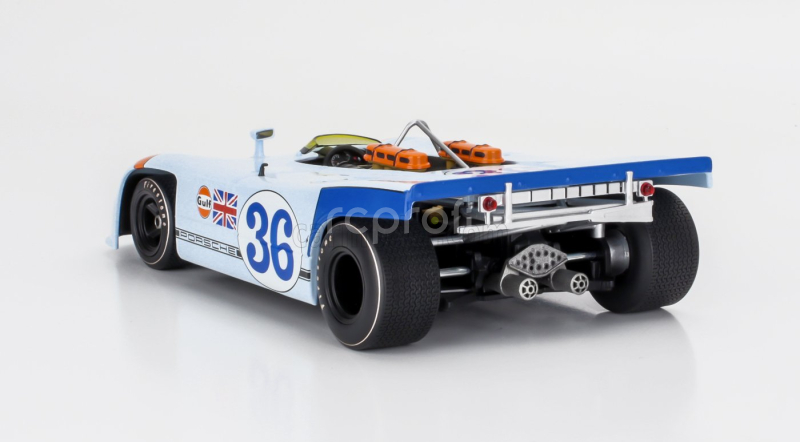 Werk83 Porsche 908/03 Spider Team John Wyer Automotive Engineering Gulf N 36 Targa Florio 1970 Richard Attwood - Bjorn Waldegaard 1:18 Světle Modrá Oranžová